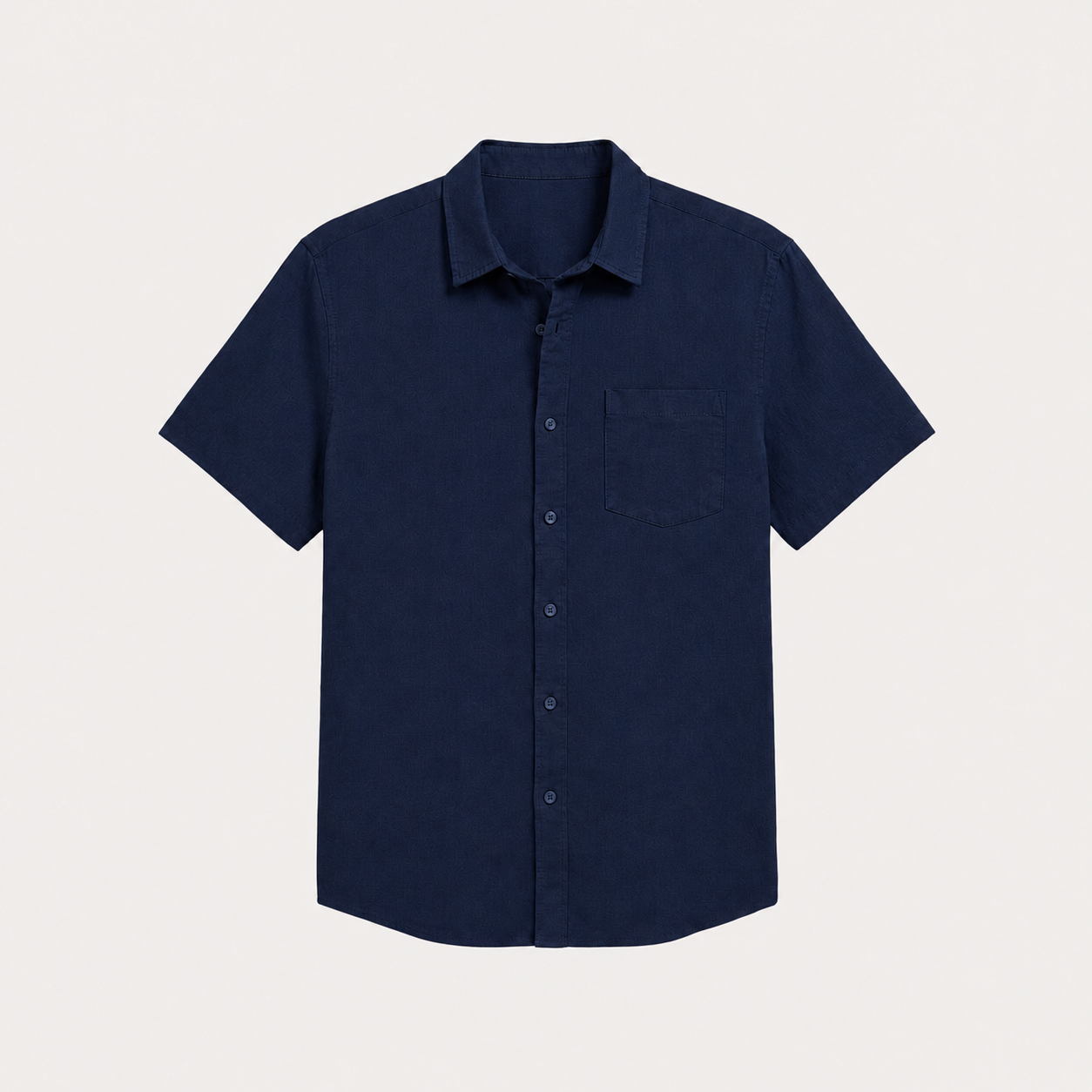 Linen Shirt - navy